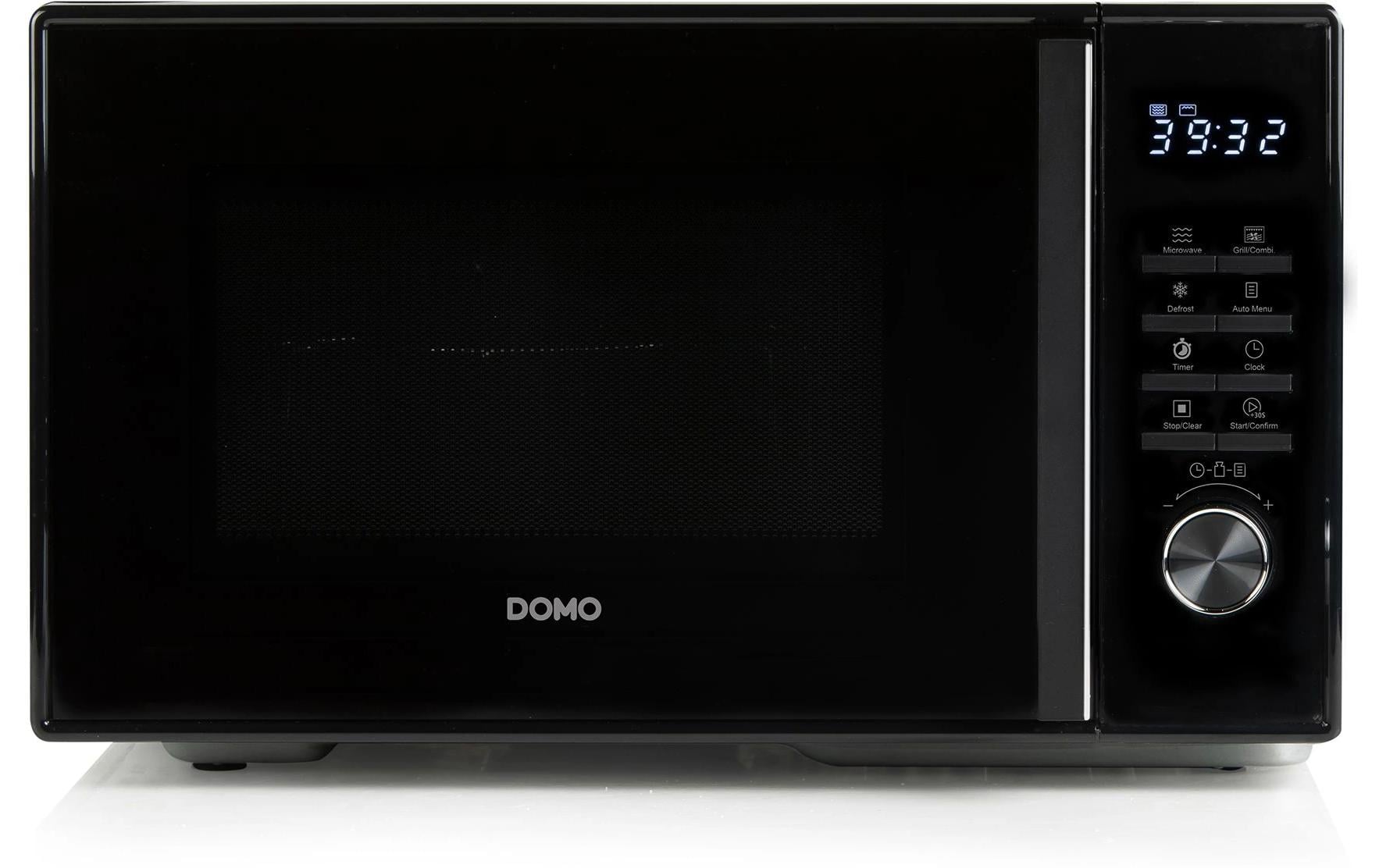 Domo Grill Mikrowelle DO22501G – 25 l, Grill, 1000 W – Schwarz