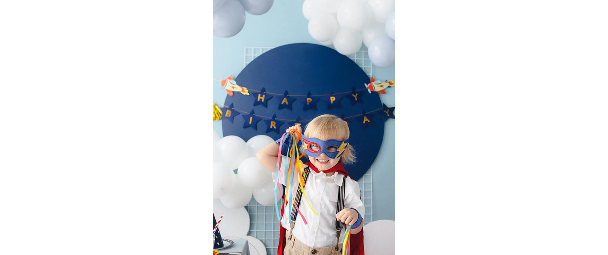 PartyDeco Girlande Fahrzeuge – Mehrfarbig – Papier – 1 Stk