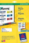 Avery Magnetschild – für Inkjetdrucker, 78 × 28 mm, 5 Blatt