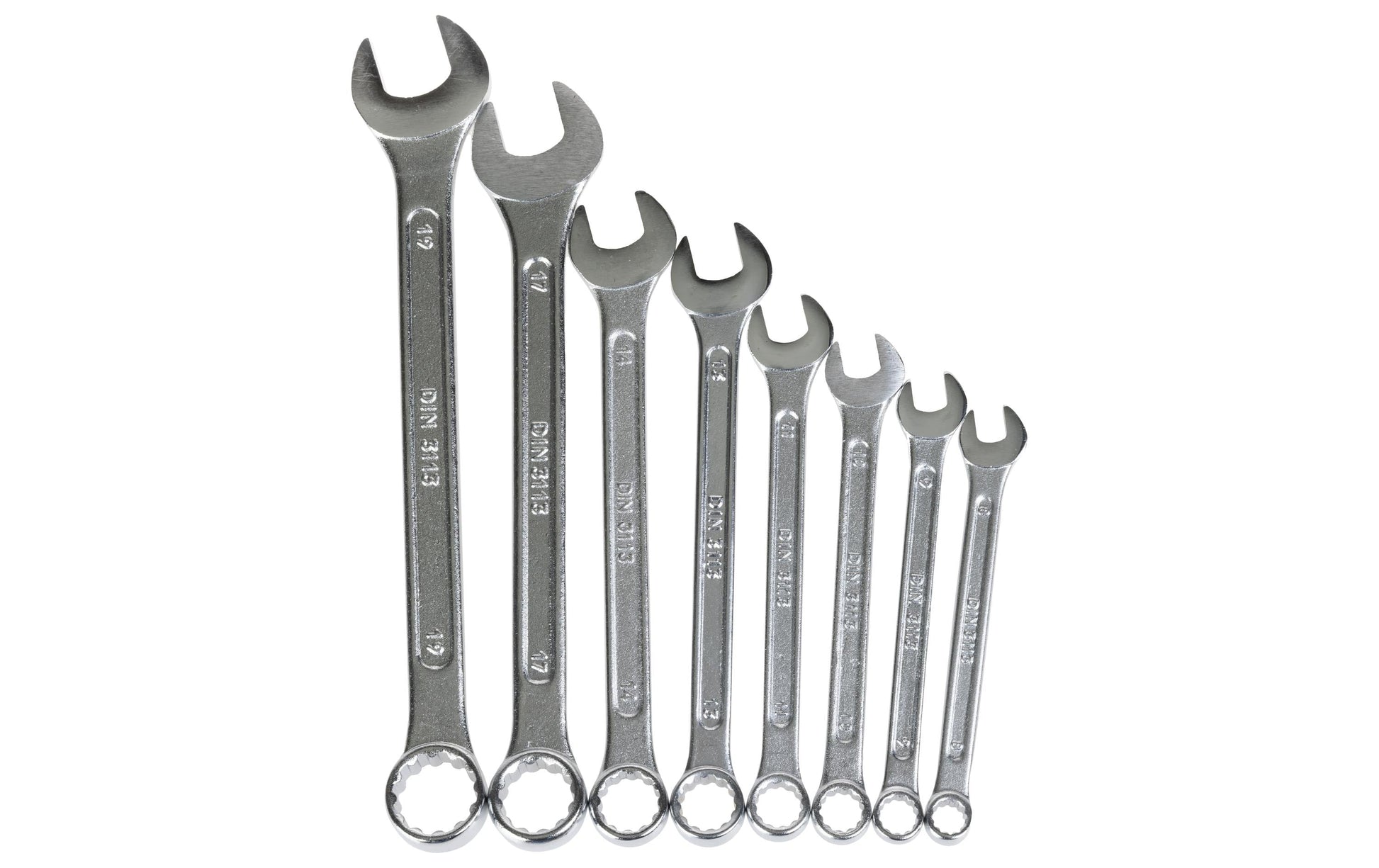 Struct Maul-Ringratschen-Schlüssel-Set 8–19 mm, 8-teilig