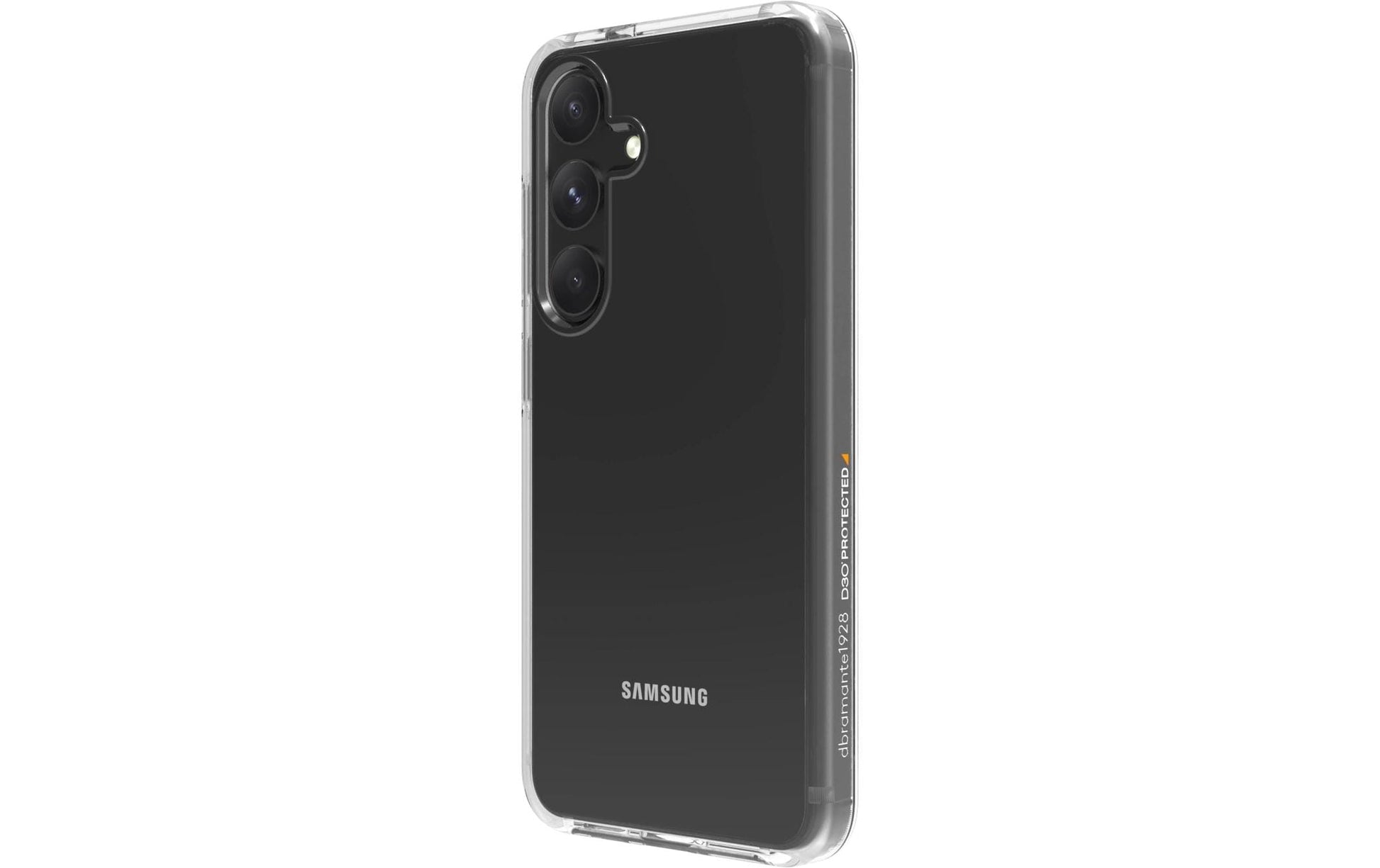 dbramante1928 Iceland Ultra D3O Backcover – für Samsung Galaxy S23 FE, Recycling-Kunststoff, Transparent