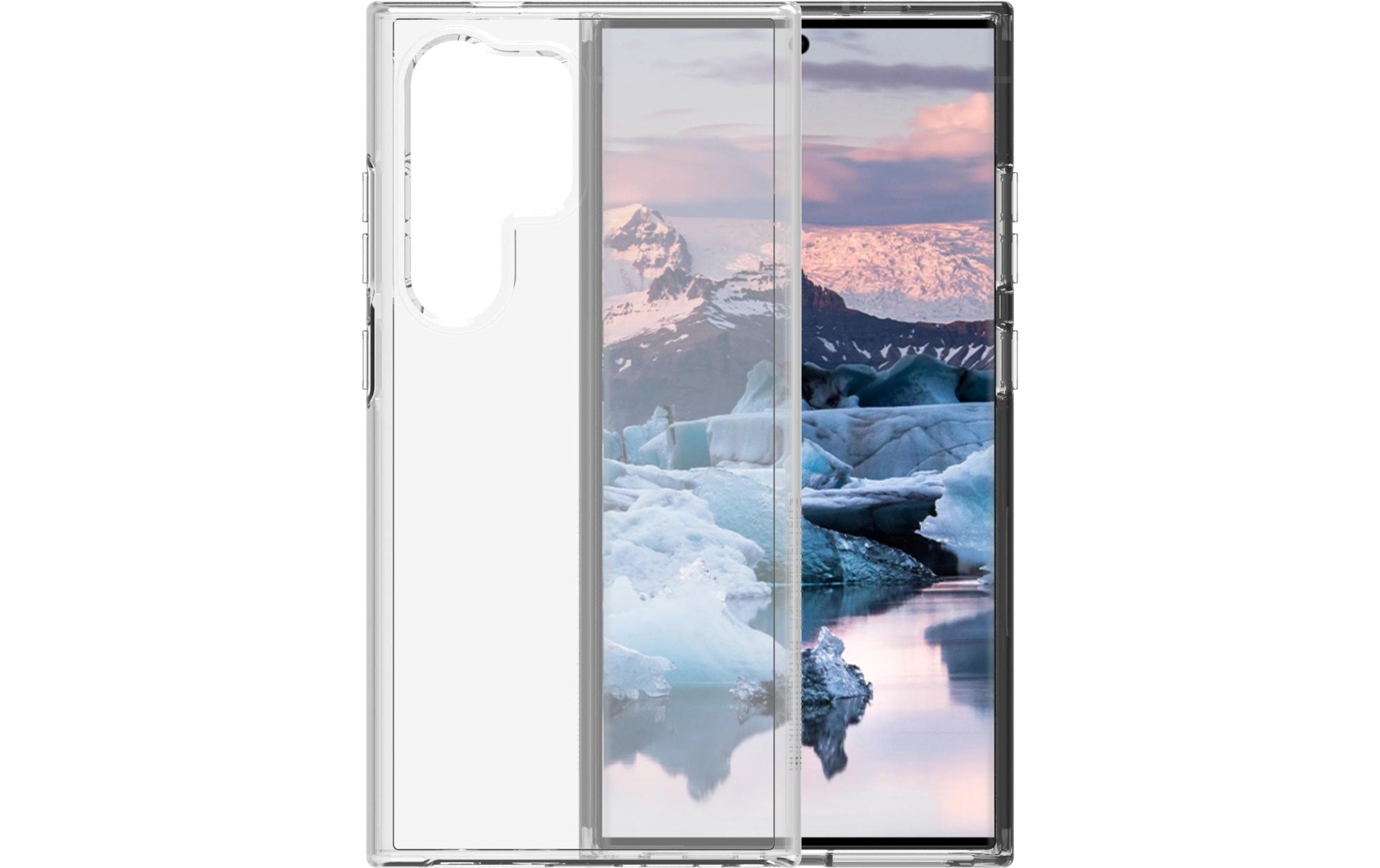 dbramante1928 Iceland Ultra Backcover – für Samsung Galaxy S24 Ultra, D3O, Transparent