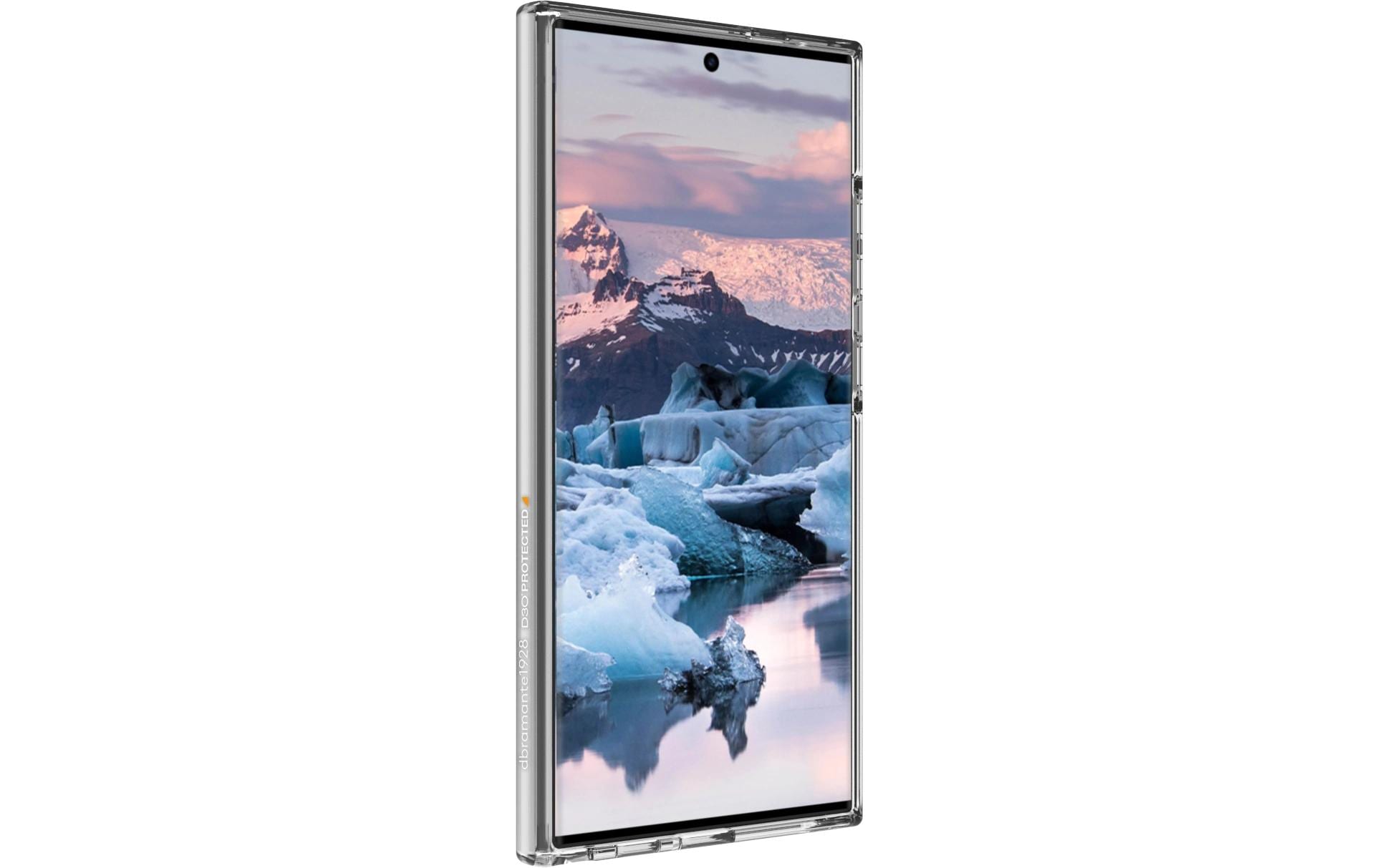 dbramante1928 Iceland Ultra Backcover – für Samsung Galaxy S24 Ultra, D3O, Transparent