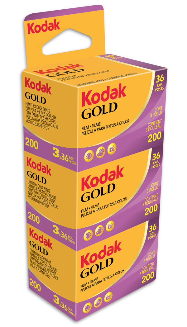 Kodak Gold Farbnegativfilm 135/36 – 200 ISO, 36 Aufnahmen