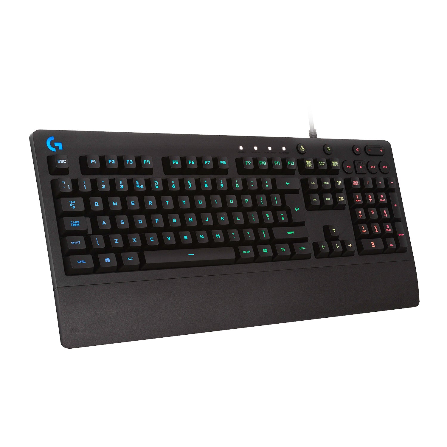 Logitech G G213 Prodigy – Gaming-Tastatur 100% – kabelgebunden, USB – RGB – QWERTZ (CH) – Schwarz