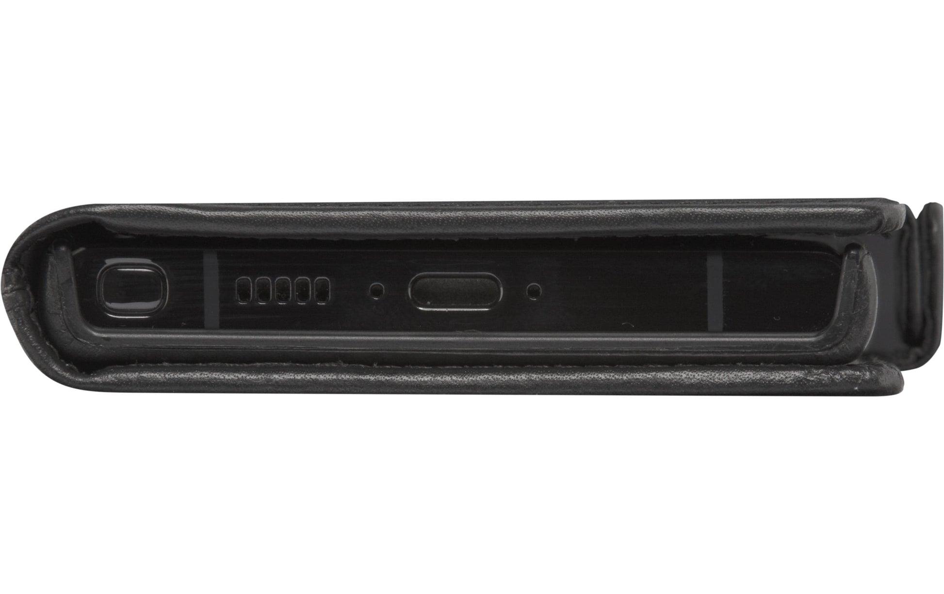 dbramante1928 Lynge – Wallethülle – für Samsung Galaxy S24 Ultra, 3 Kartenfächer, Leder, Schwarz