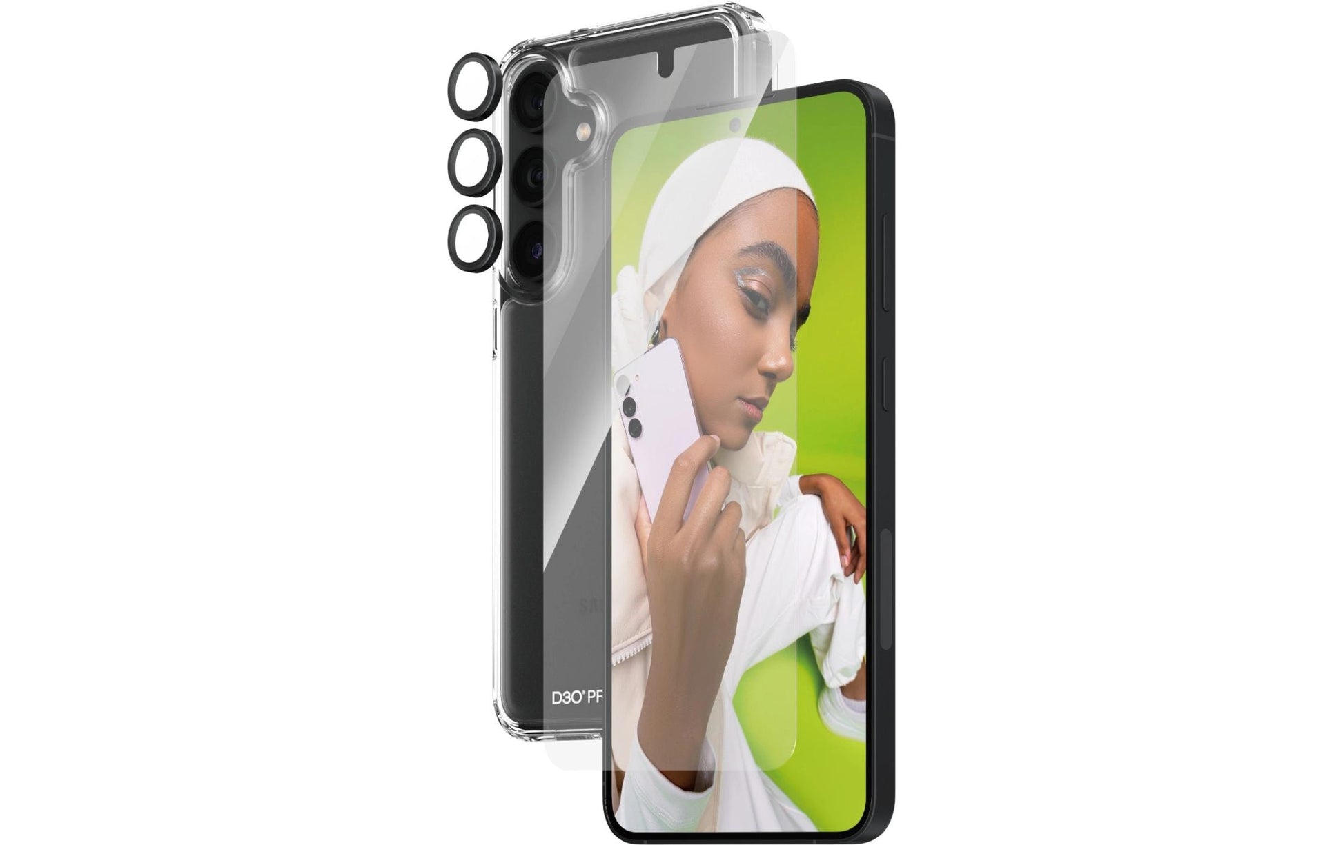 PanzerGlass Displayschutz (Panzerglas), Ultra-Weit Passend – für Galaxy S24+ – mit Applikator