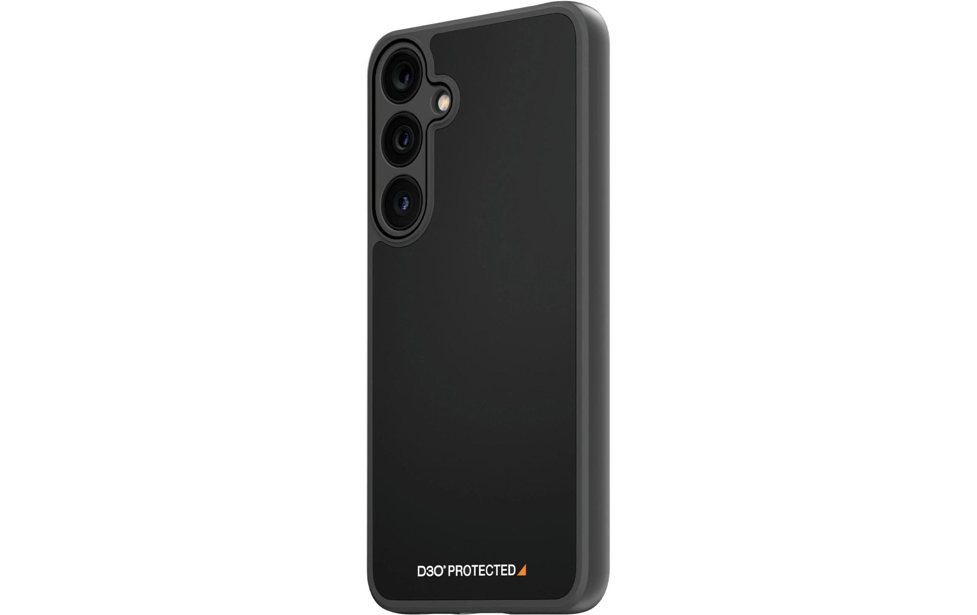 PanzerGlass Backcover – für Samsung Galaxy S24+, Recycling-Kunststoff + Silikon + gehärtetes Glas, schwarz