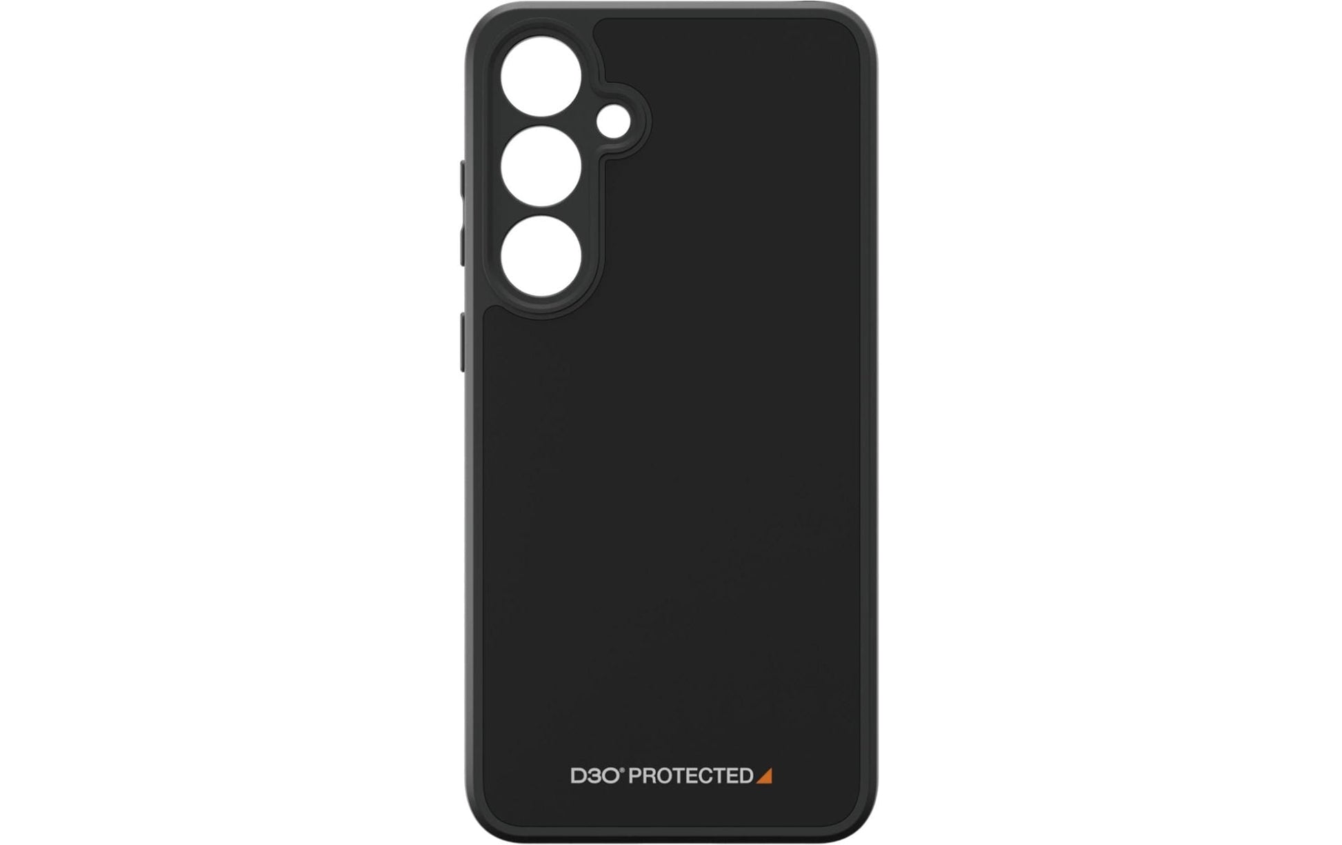 PanzerGlass Backcover – für Samsung Galaxy S24+, Recycling-Kunststoff + Silikon + gehärtetes Glas, schwarz