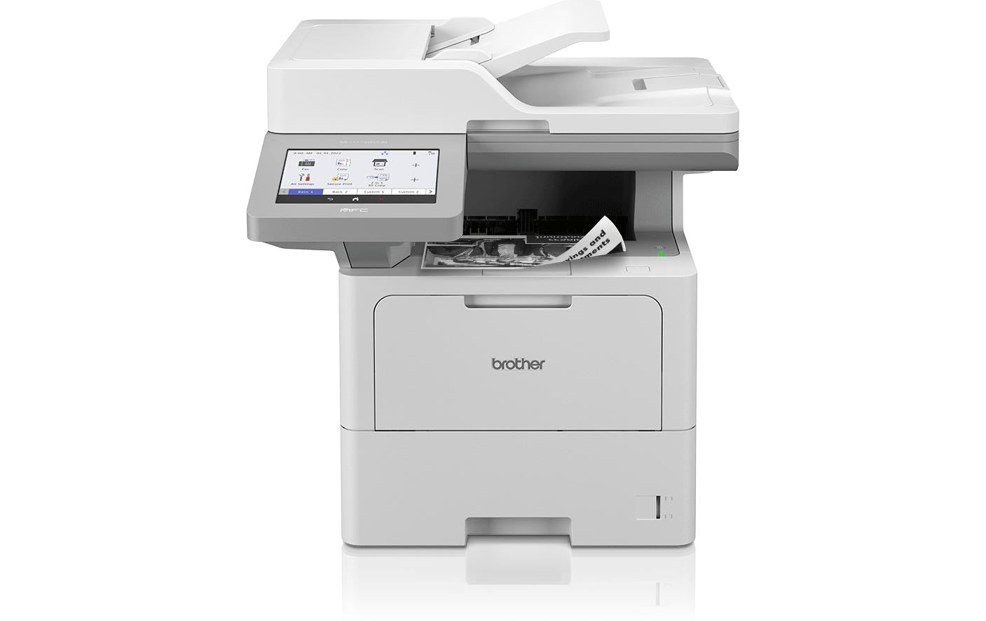 Brother MFC-L6910DN – S/W Laser-MFP A4, 4-in-1 – USB/LAN/WLAN – Duplex, Duplex-ADF, 80 Blatt ADF – 50 ppm S/W