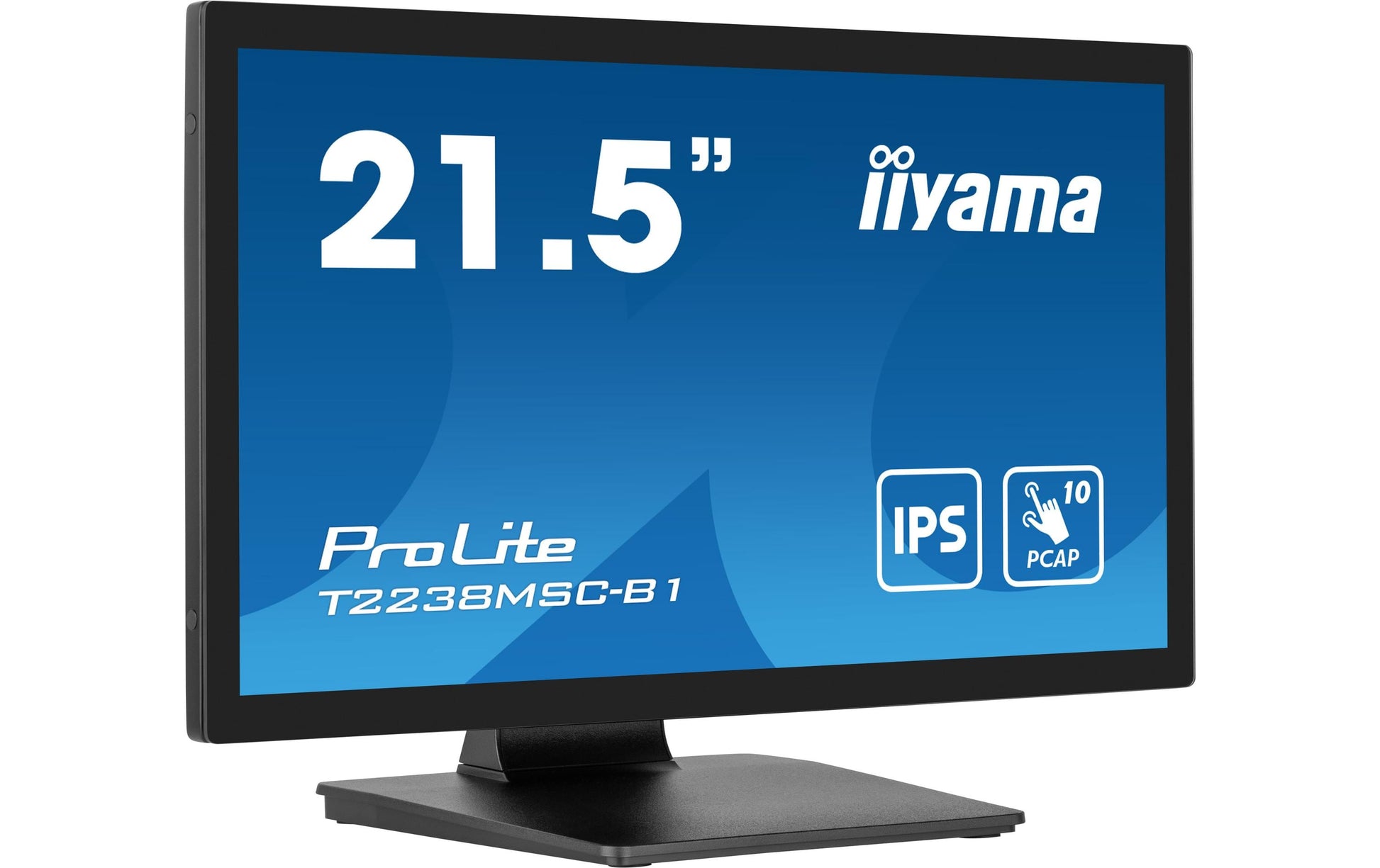 iiyama T2238MSC-B1 – Monitor, 21,5", IPS, Touch, 525 cd/m², DP, HDMI, Integrierte Lautsprecher