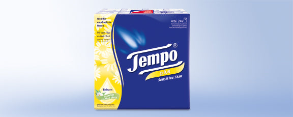 Tempo Taschentücher – 4-lagig – 24×9 Taschentücher