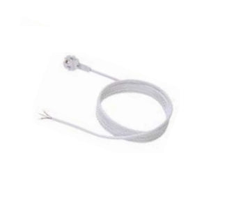 Bachmann Verlängerungskabel – Schuko (Typ E/F, abgewinkelt) – offenes Ende, 3 m, 3×1,0 mm², 250 V/16 A