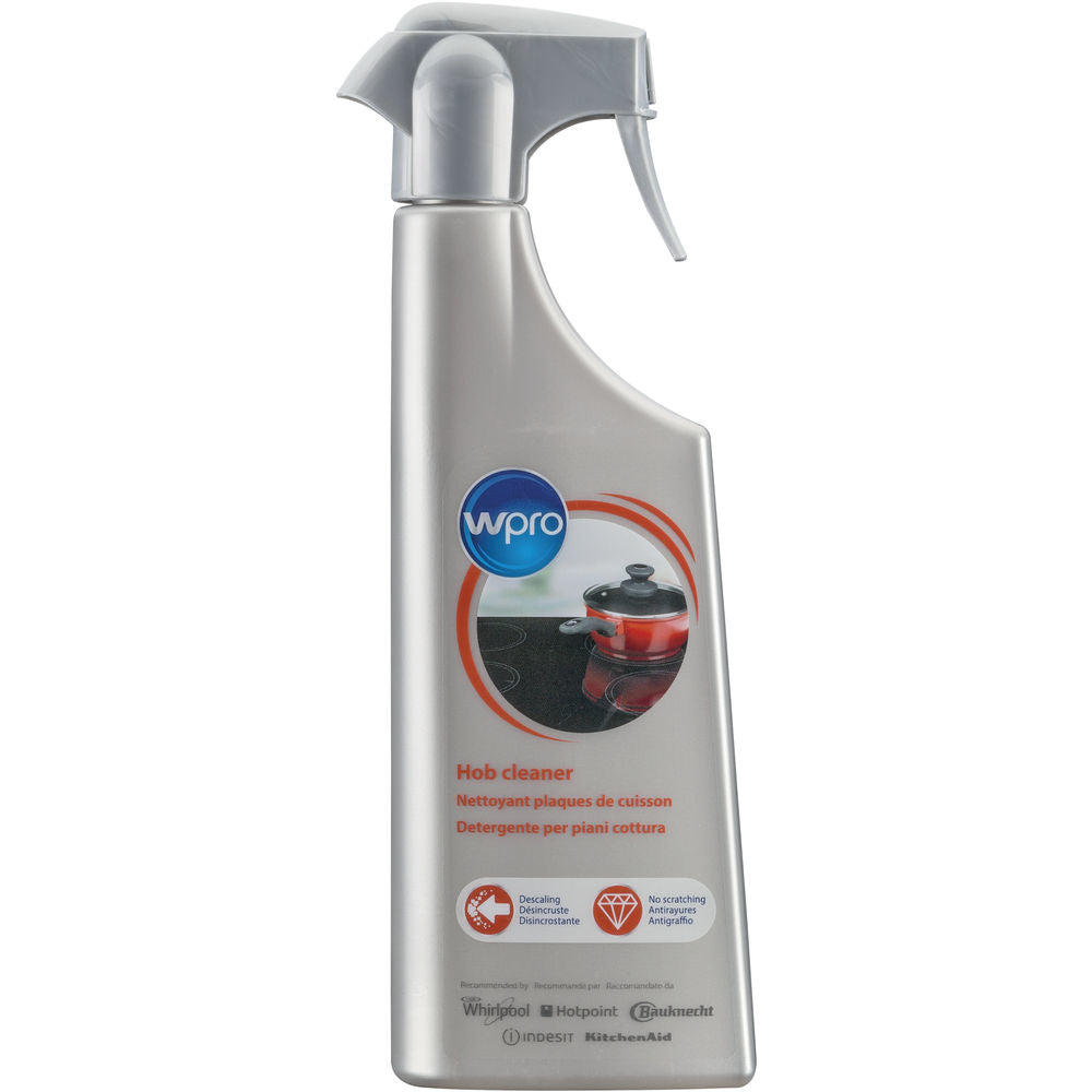 Wpro WCS015 Glas-/Oberflächenreiniger für Glaskeramikkochfeld – Flüssigkeit, Spray – 500 ml