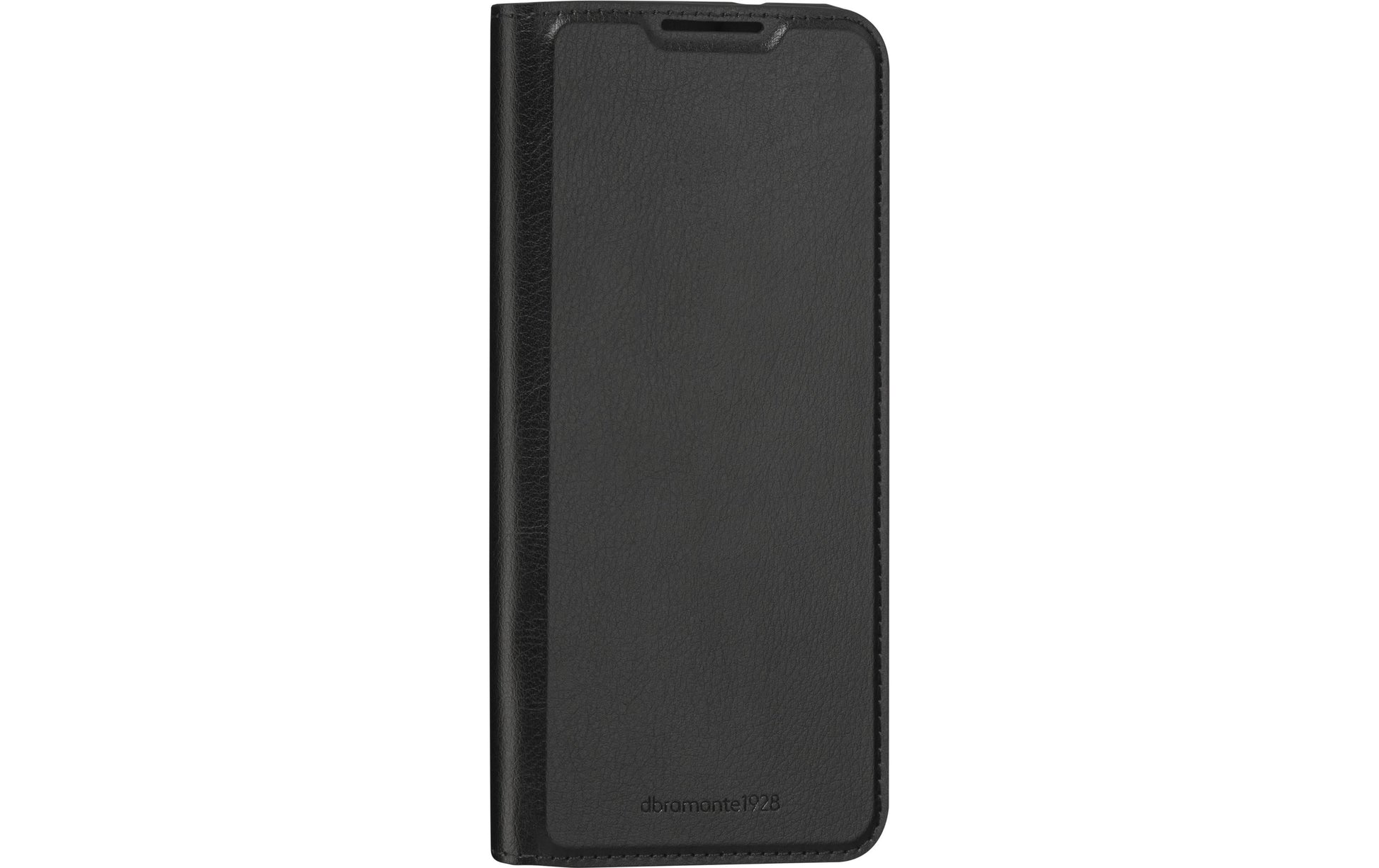 dbramante1928 Wallethülle – für Samsung Galaxy S24, mit Ständer, 1 Kartenfach, PU, Schwarz