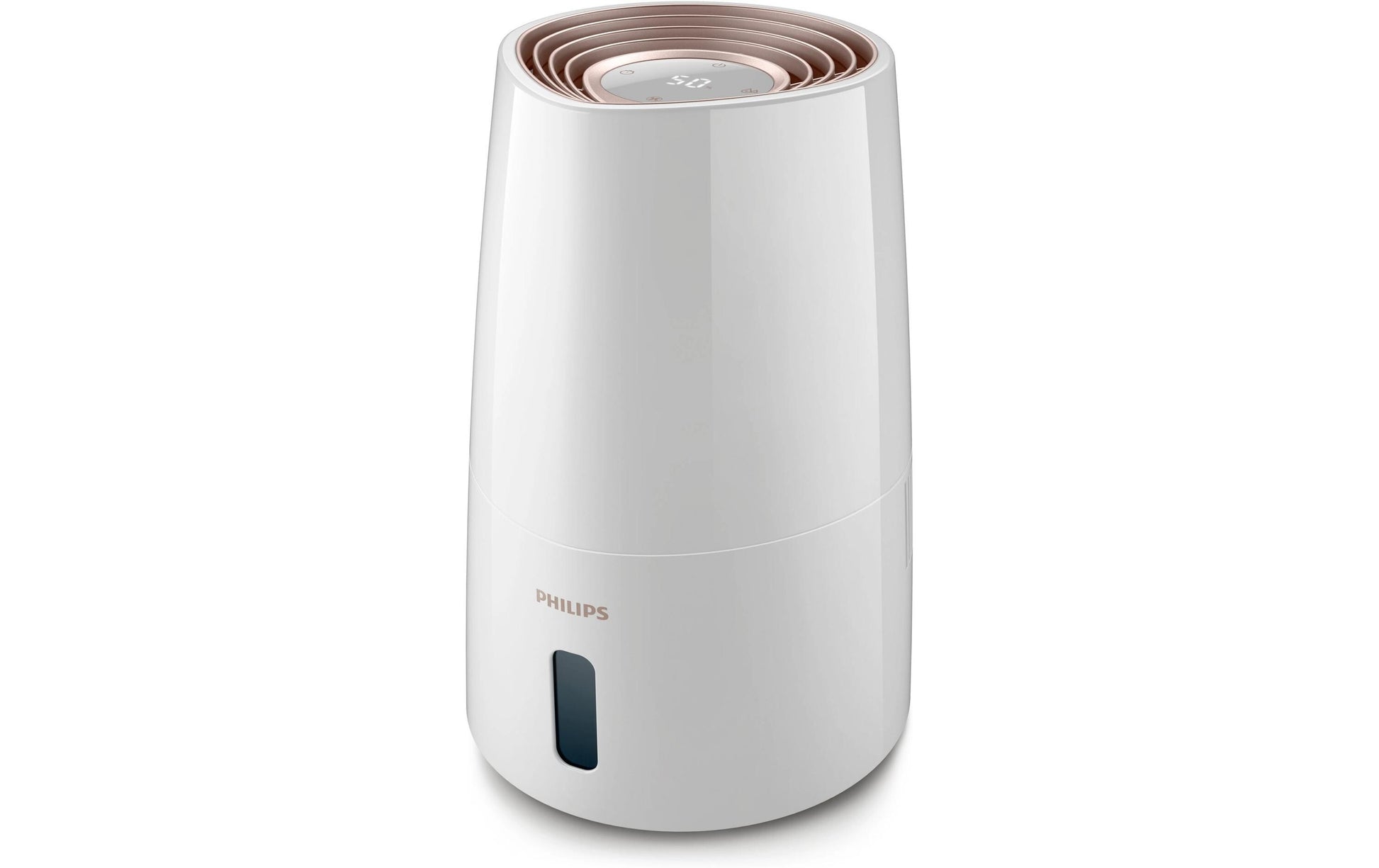 Philips Luftbefeuchter HU3916/10 – Ultraschall, 300 ml/h, 3 l Tank, bis 45 m²