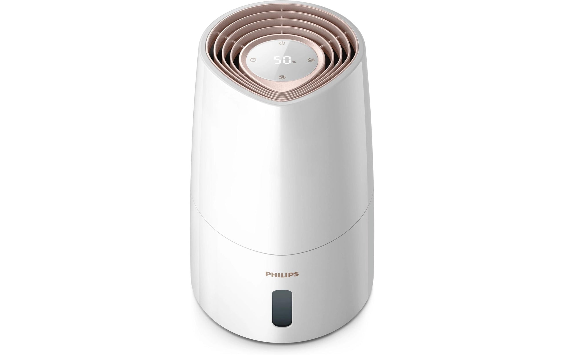 Philips Luftbefeuchter HU3916/10 – Ultraschall, 300 ml/h, 3 l Tank, bis 45 m²