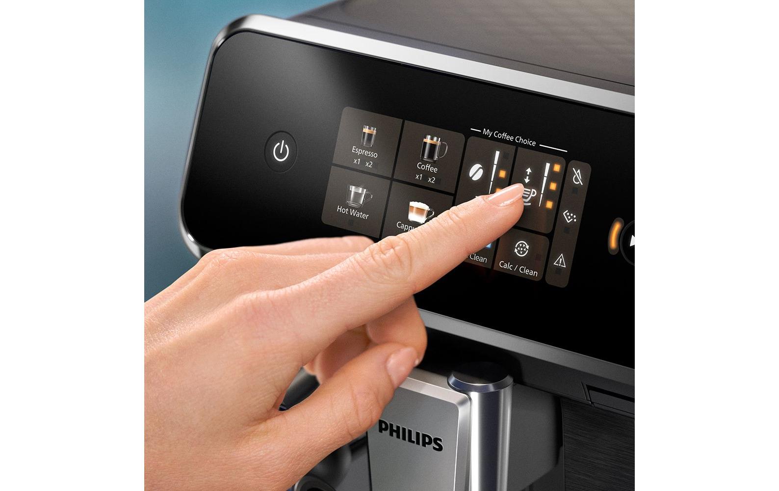 Philips Serie 2300 EP2331/10 Kaffeevollautomat – 15 bar, 1,8 l, 275 g, Keramik-Mahlwerk, Schwarz