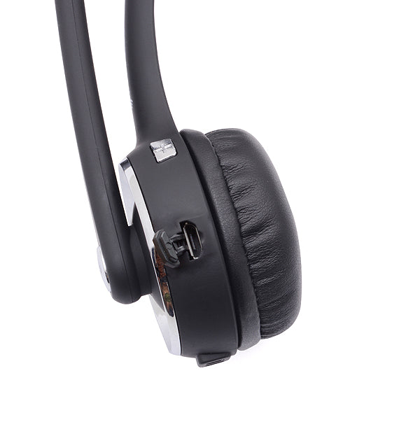 freeVoice Nimbus II FBT019M – Duo Headset – Bluetooth 4.1, Noise-Cancelling Mikrofon – Schwarz, bis 13 h