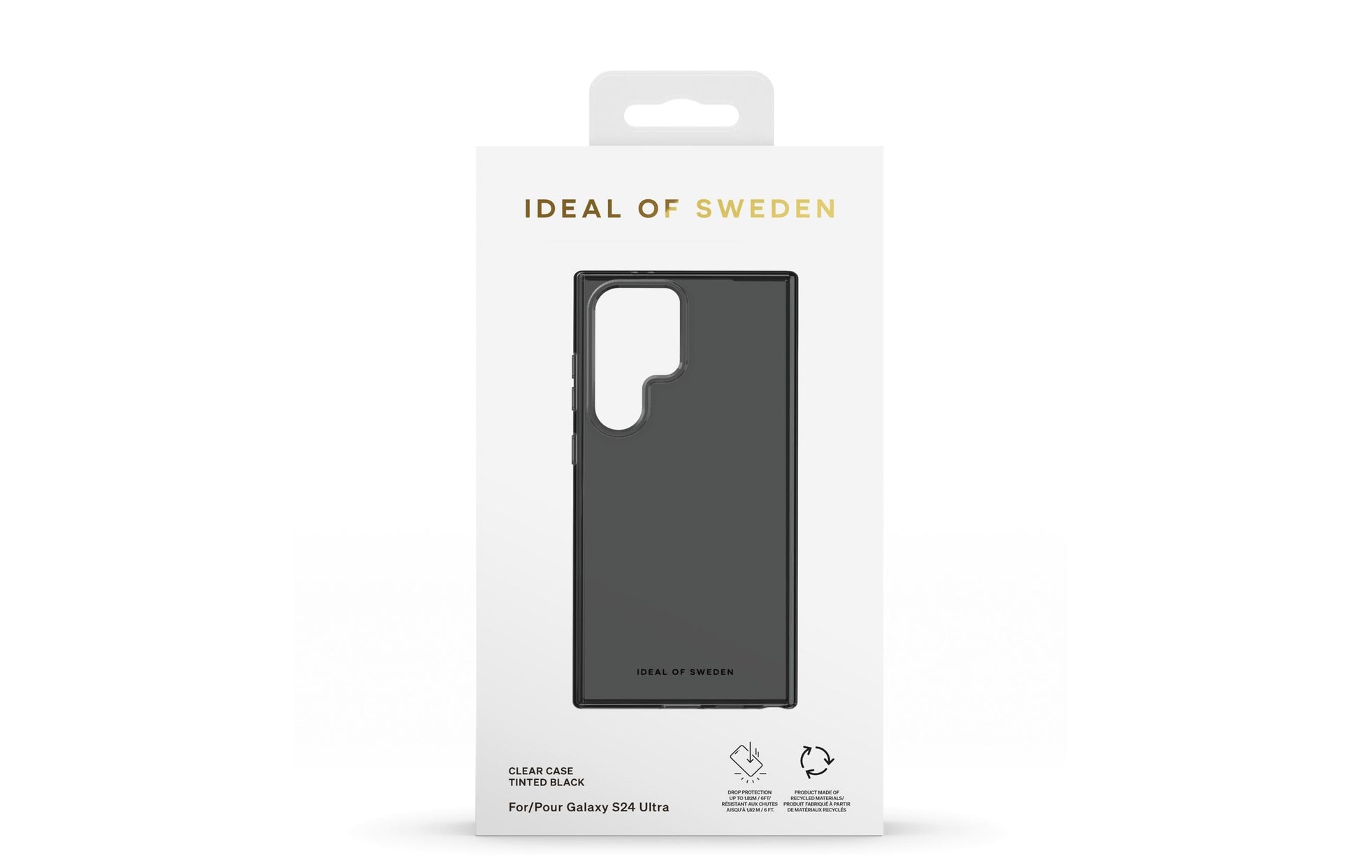 iDeal of Sweden Backcover – für Samsung Galaxy S24 Ultra, TPU, Schwarz, bis 1,82 m sturzsicher