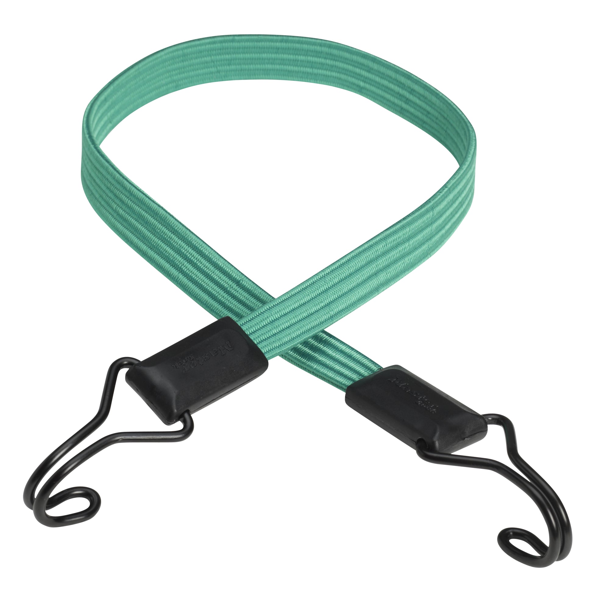 MASTER LOCK Masterlock – Kordel Gummi, grün Ø 18 mm × 0,8 m, mit Doppelhaken