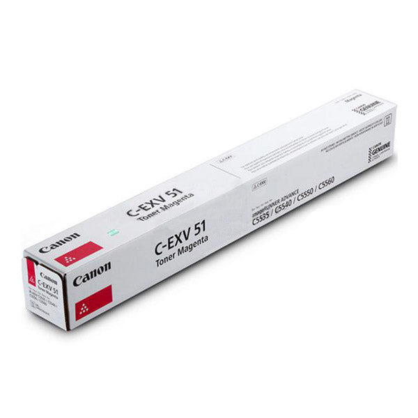 Canon Toner C-EXV51LM – magenta, 26000 Seiten – für Canon IR-C55XX