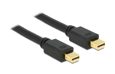 DeLOCK Mini-DisplayPort Kabel DP 1.2 4K 60 Hz – 0,5 m
