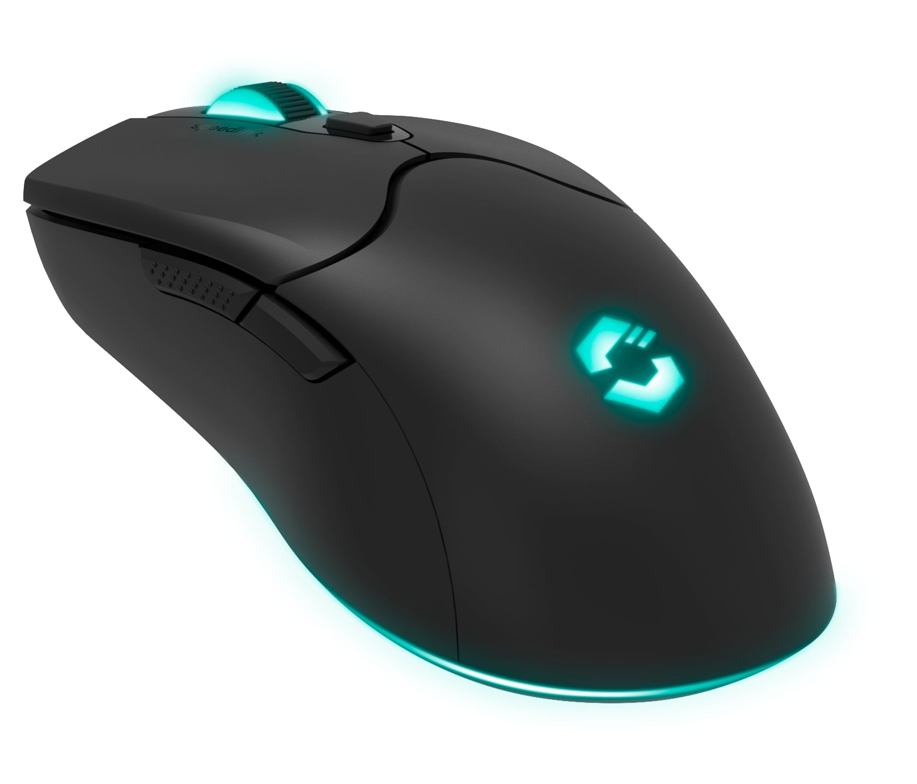 SPEEDLINK VELOX – Gaming-Maus – Kabellos (2,4 GHz), 4800 DPI, RGB-Beleuchtung, rechts, Schwarz
