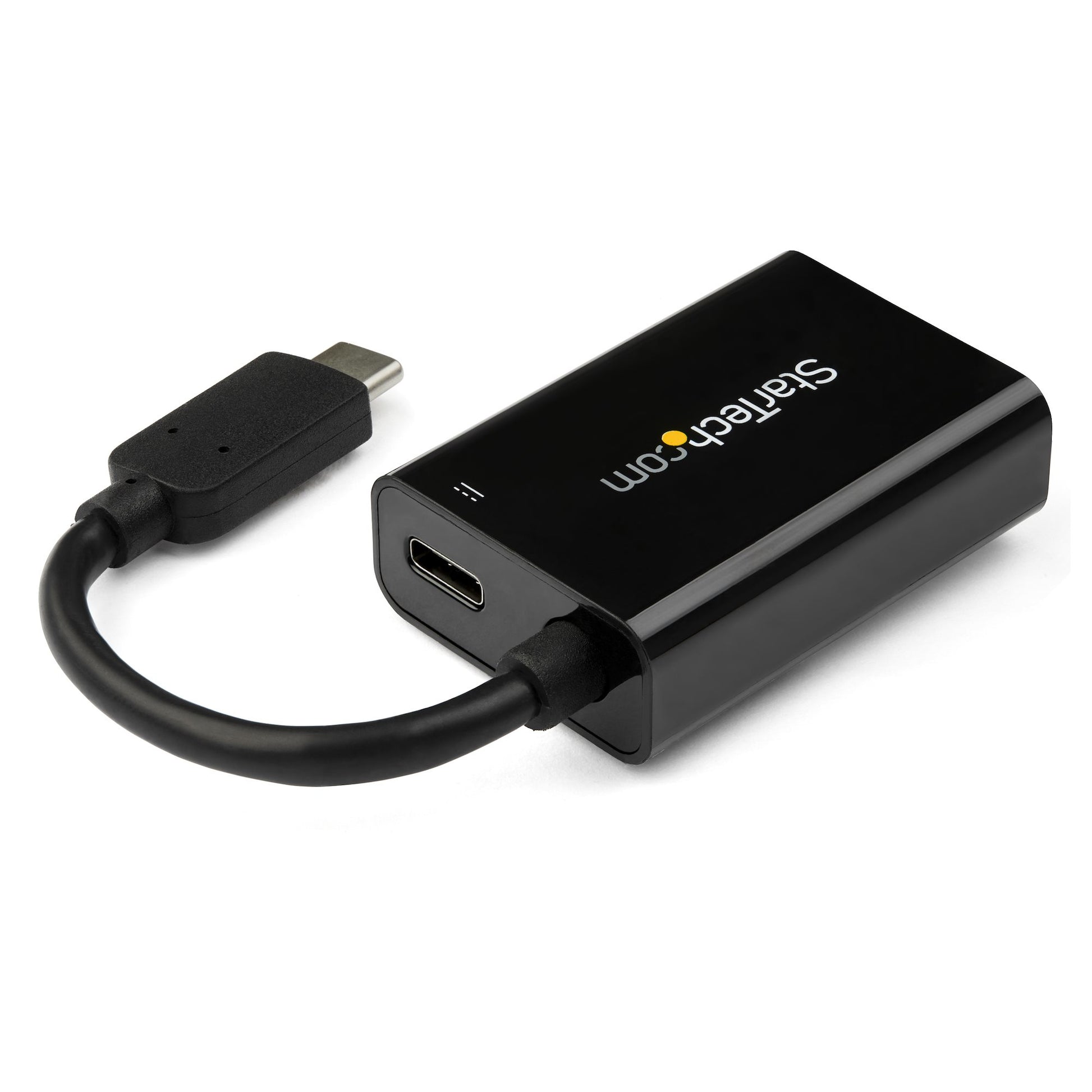 StarTech.com USB-C zu VGA Adapter – 2048 × 1280 @ 60 Hz, 0,102 m, 60 W PD-Passthrough – Schwarz