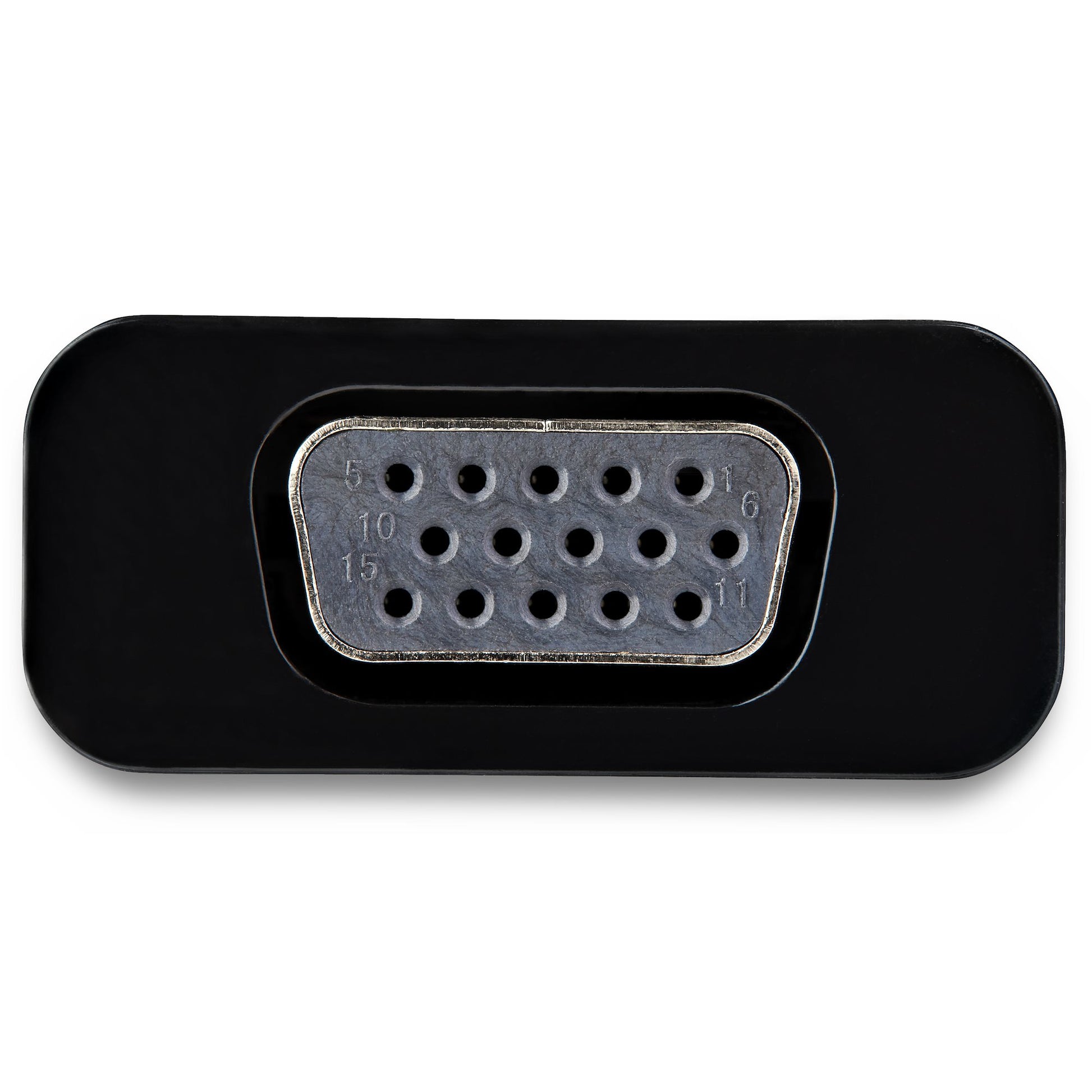 StarTech.com USB-C zu VGA Adapter – 2048 × 1280 @ 60 Hz, 0,102 m, 60 W PD-Passthrough – Schwarz