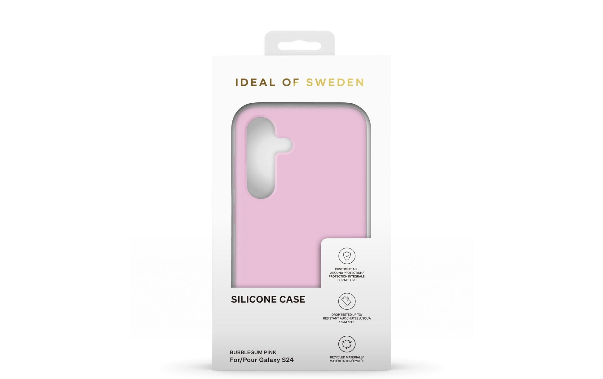 Ideal of Sweden – Backcover – für Samsung Galaxy S24/S25 – Bubblegum Pink – Silikon