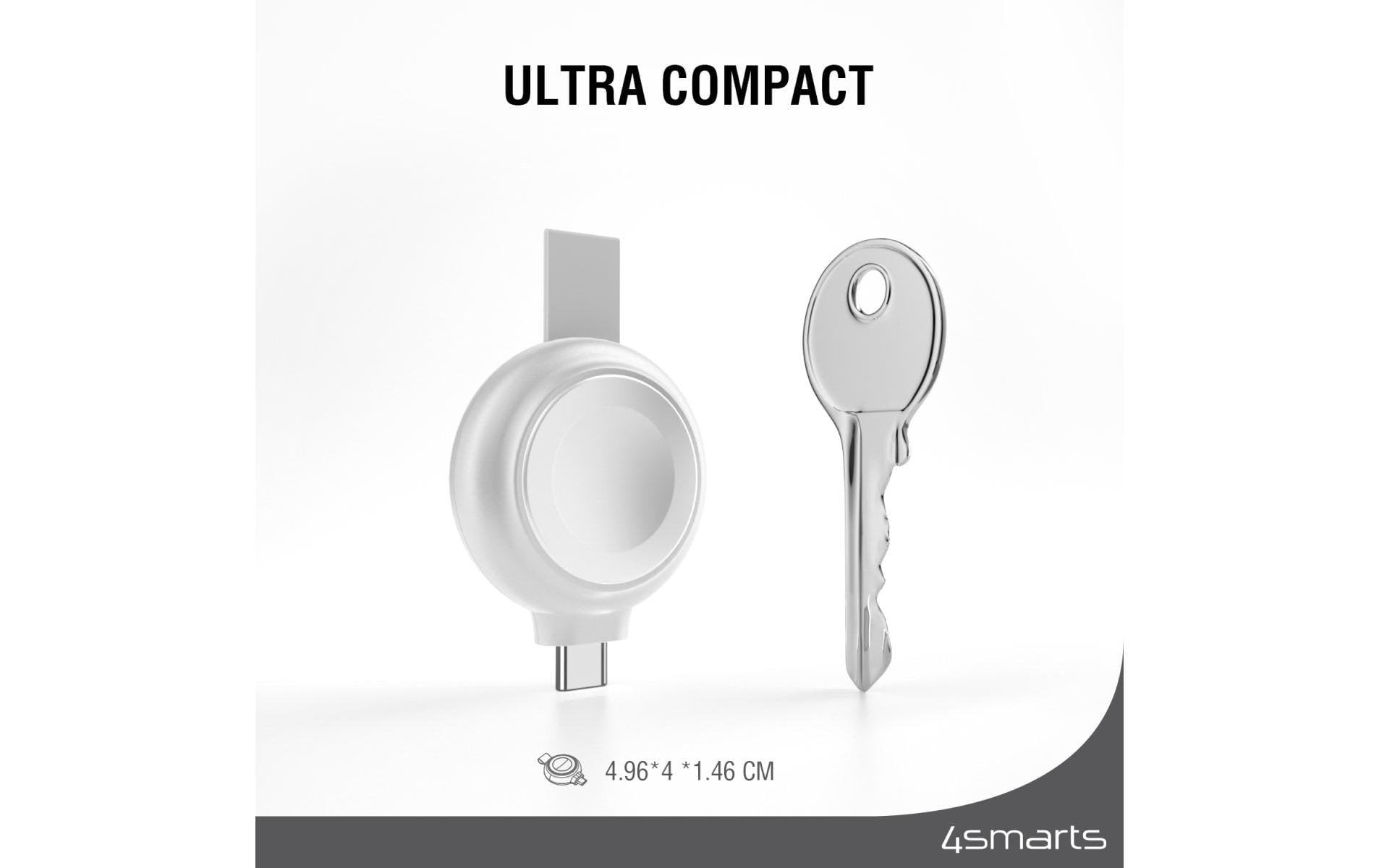 4smarts Apple Watch Charger QI2.0 – 5 W, Qi – für Apple Watch Series 1–9/SE
