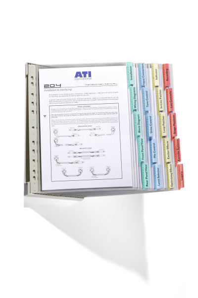 Durable Dokumentenhalter – 322 × 73 mm, Mehrfarbig