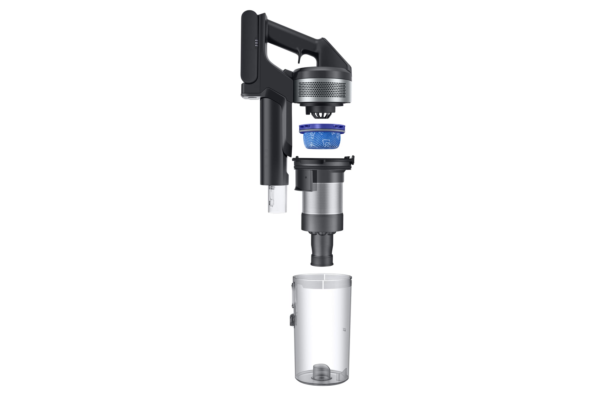 Samsung Akkustaubsauger Jet 75 Complete, 2-in-1 – 60 min, 200 W, Behälter 0,8 l