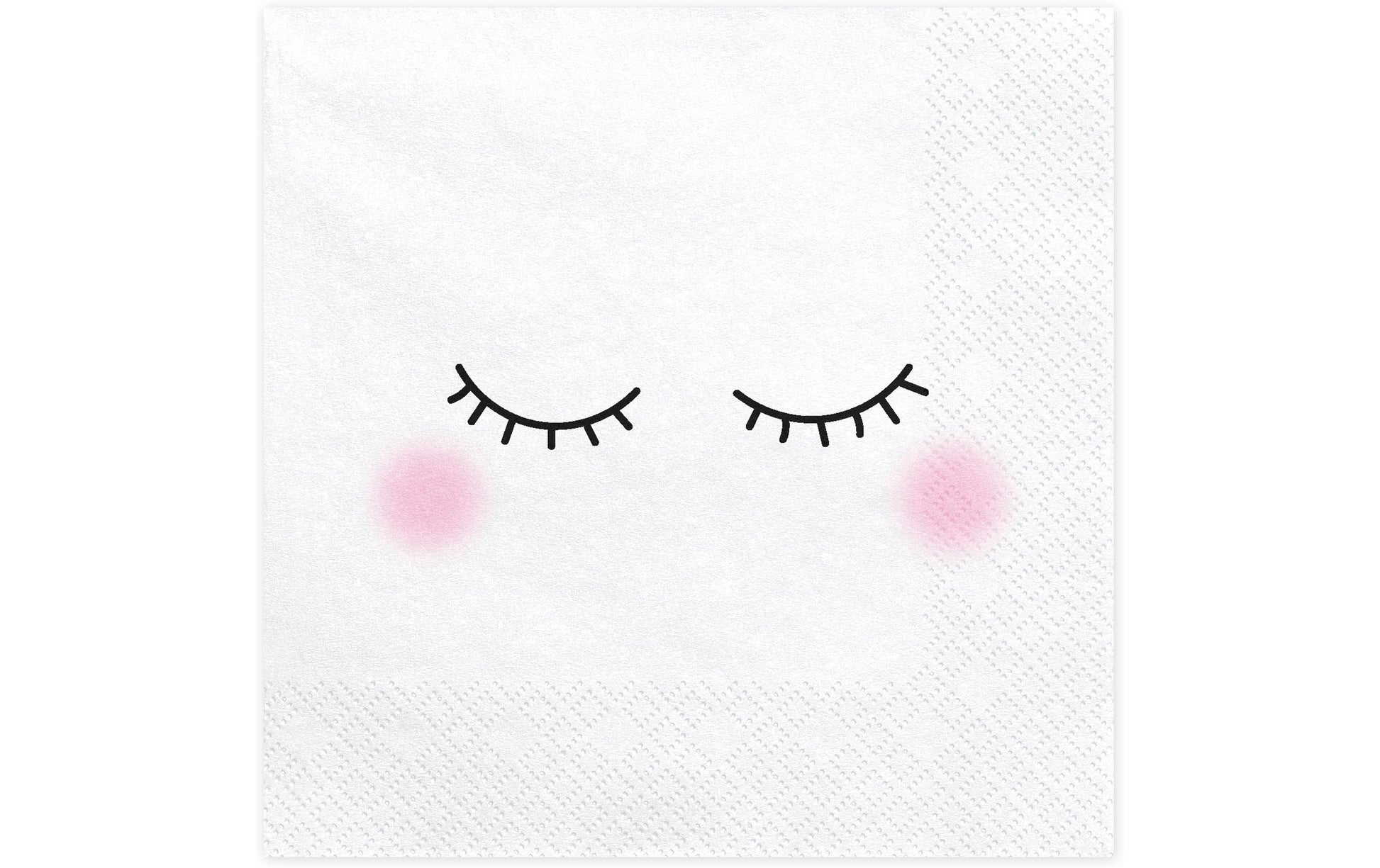 PartyDeco Servietten Smiley, 33 × 33 cm – FSC – 20 Stk.