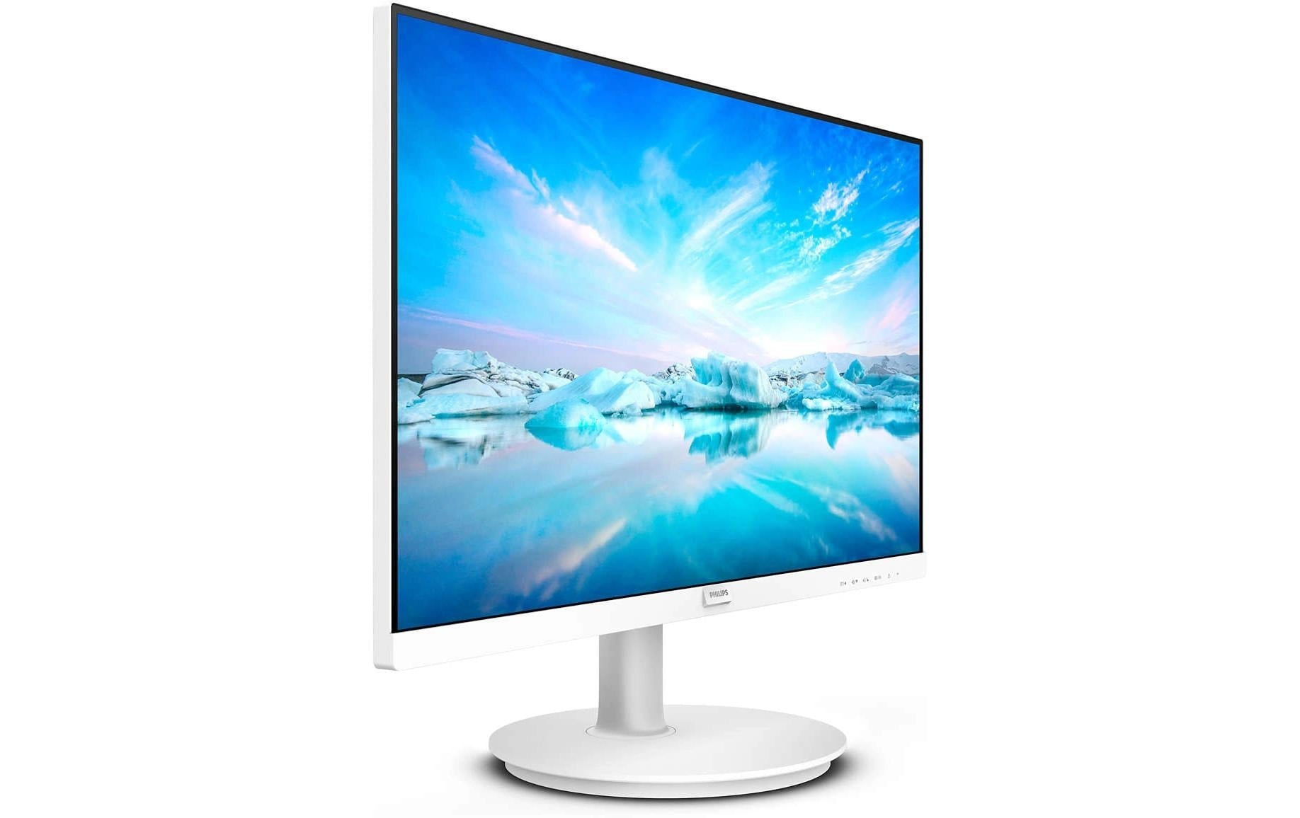 Philips 271V8AW/00 – Monitor, 27", 250 cd/m², Adaptive Sync, Integrierte Lautsprecher, VESA 100 × 100, Weiss