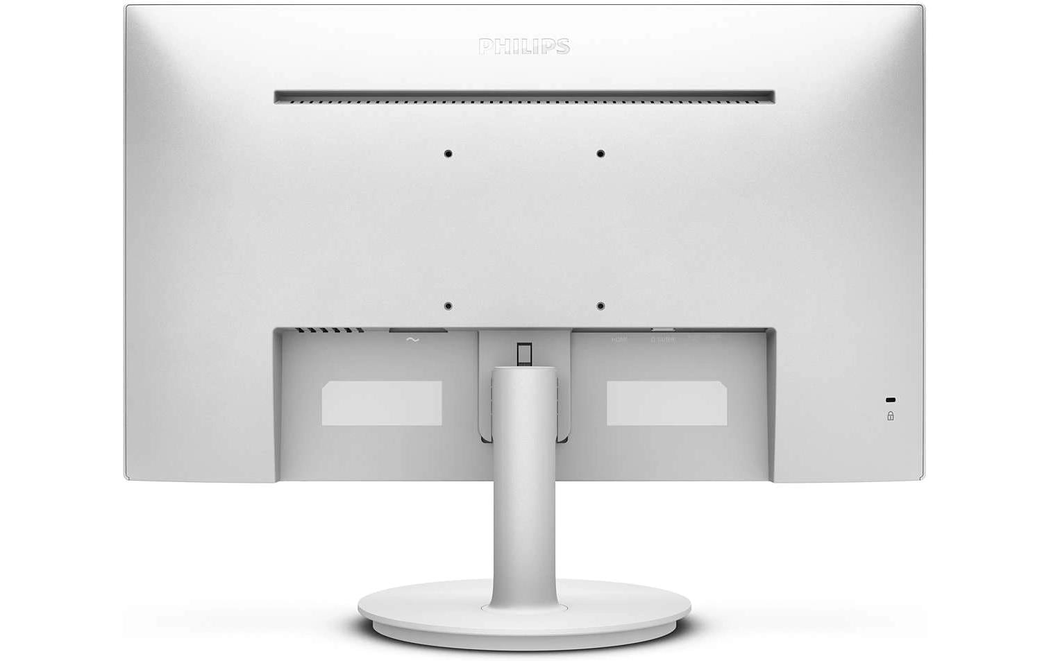 Philips 271V8AW/00 – Monitor, 27", 250 cd/m², Adaptive Sync, Integrierte Lautsprecher, VESA 100 × 100, Weiss