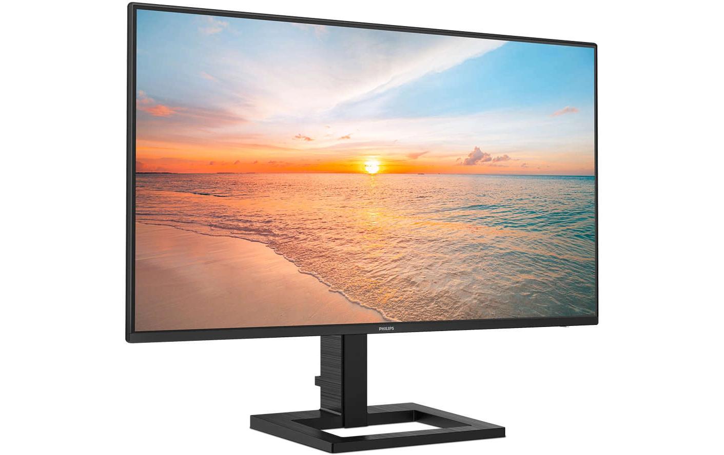 Philips 24E1N1300AE/00 – Monitor, 23,8", 100 Hz, 250 cd/m², USB-C, Lautsprecher, VESA 100 × 100, Schwarz