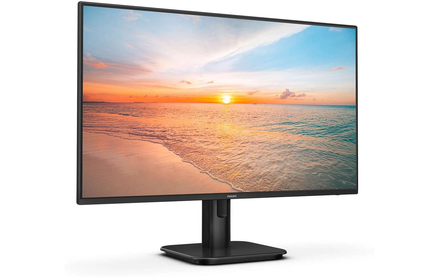 Philips 24E1N1200A/00 – Monitor, 23,8", IPS, 120 Hz, 300 cd/m², Eingebaute Lautsprecher, Schwarz