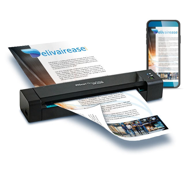 I.R.I.S. IRIScan Anywhere – Mobiler Scanner, Duplex, 15 ppm, WLAN