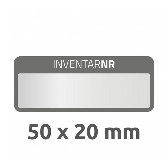 Avery Schuletiketten – 50 × 20 mm, Abgerundete Ecken, 50 Stk, 10 Bogen, Folie