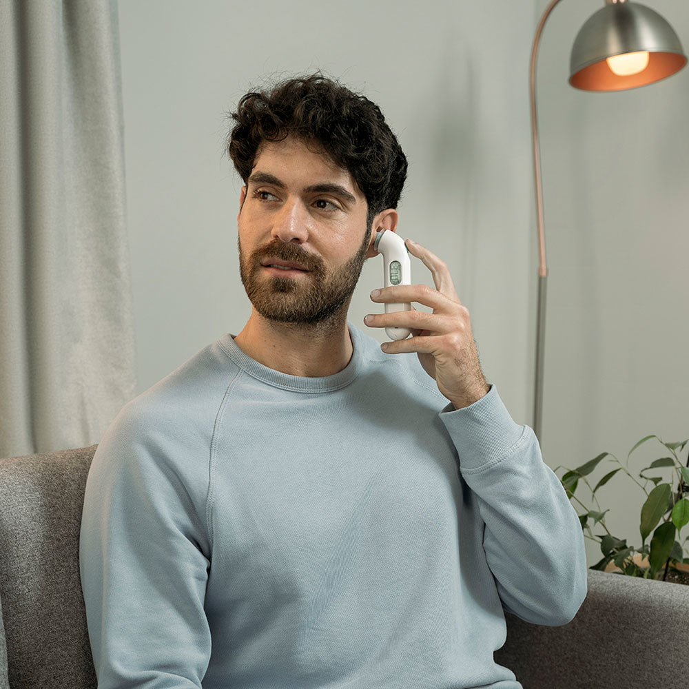 Braun Digitalfieberthermometer – Kunststoff, LC-Display, Speicherfunktion, BPA-frei, batteriebetrieben