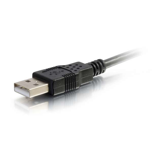 C2G USB-A auf Micro-USB-B Kabel – USB 2.0 (480 Mbit/s) – 4,6 m – Schwarz
