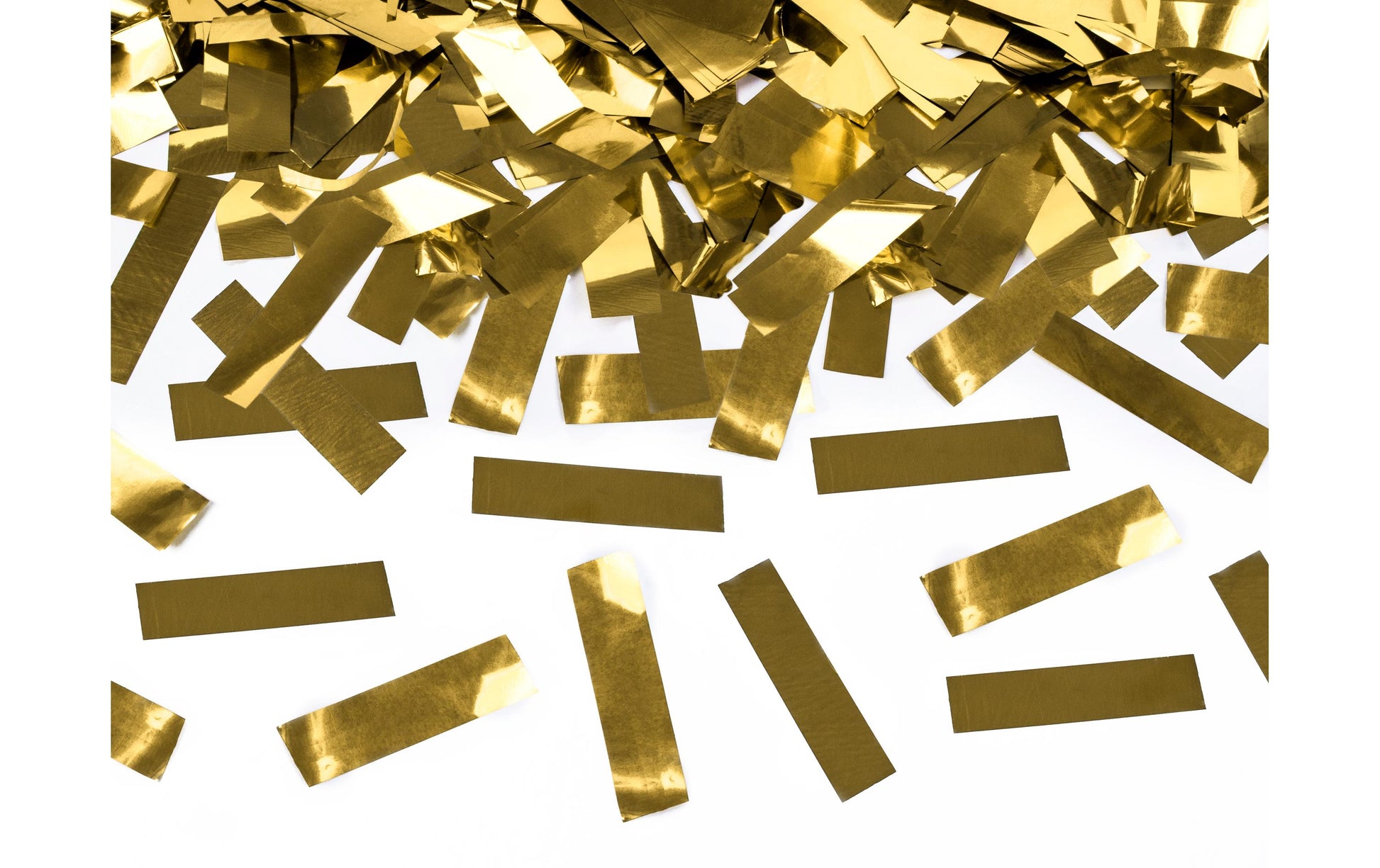 PartyDeco Partypistole Konfetti – Gold – 40 cm – 1 Stk
