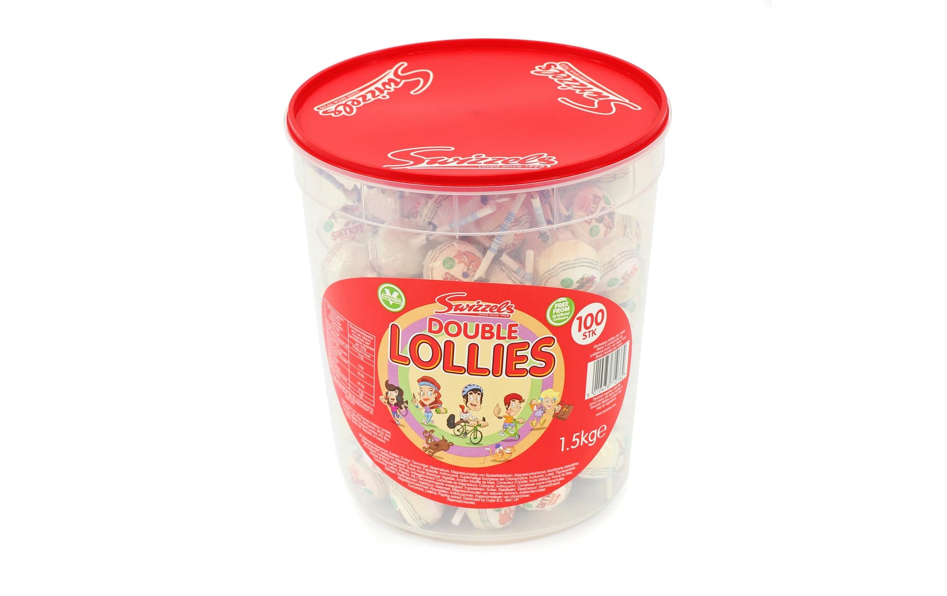 Swizzels Double Lollies Lutschbonbons – 1,5 kg