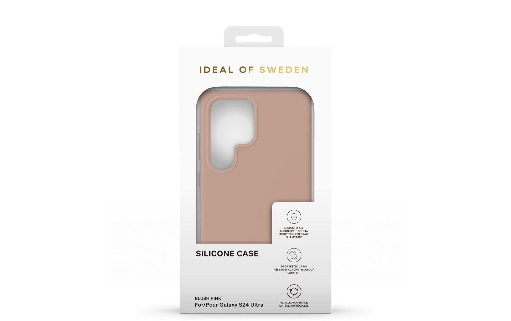 iDeal of Sweden Backcover – für Samsung Galaxy S24 Ultra, Silikon, Blush Pink