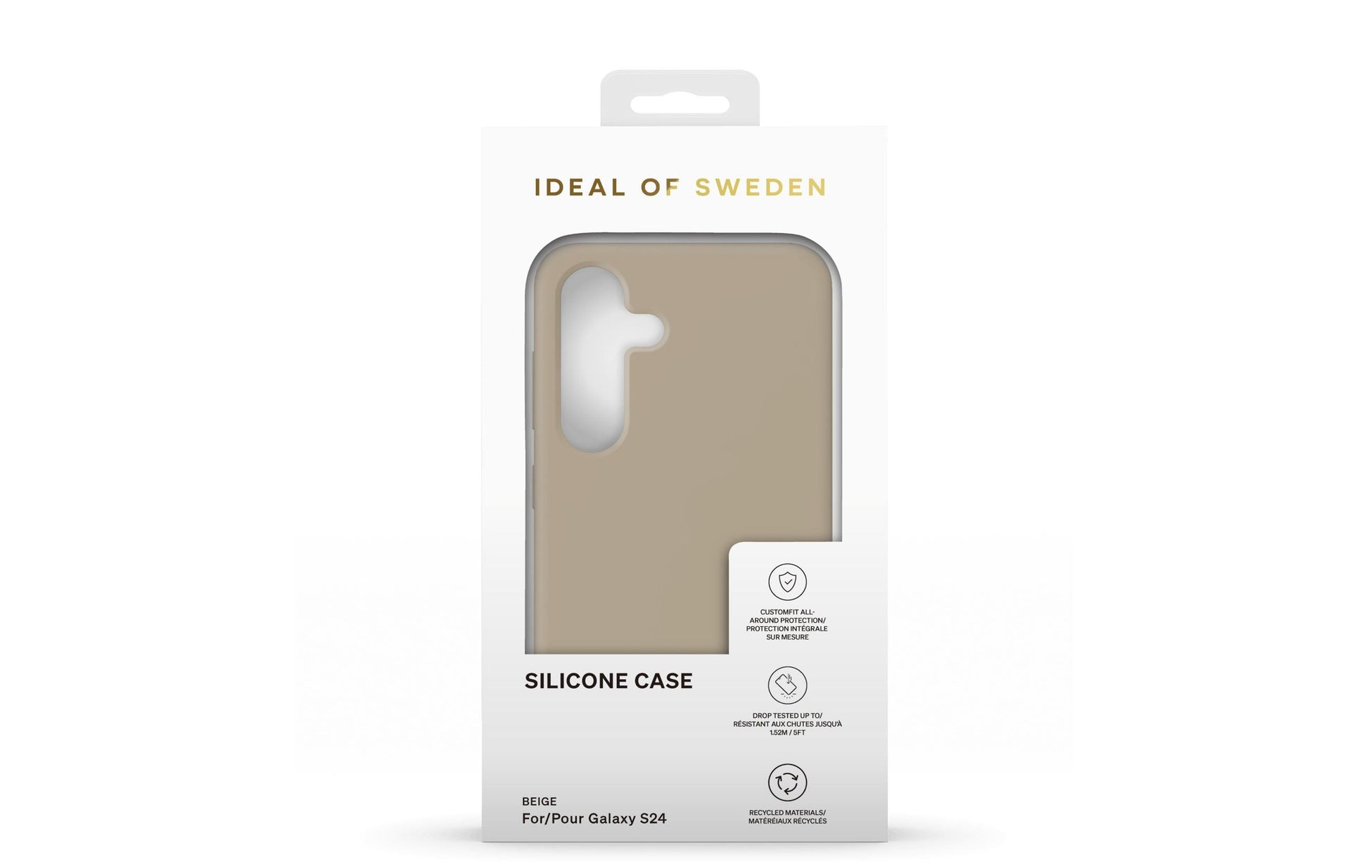 Ideal of Sweden – Backcover – für Samsung Galaxy S24/S25 – beige – Silikon