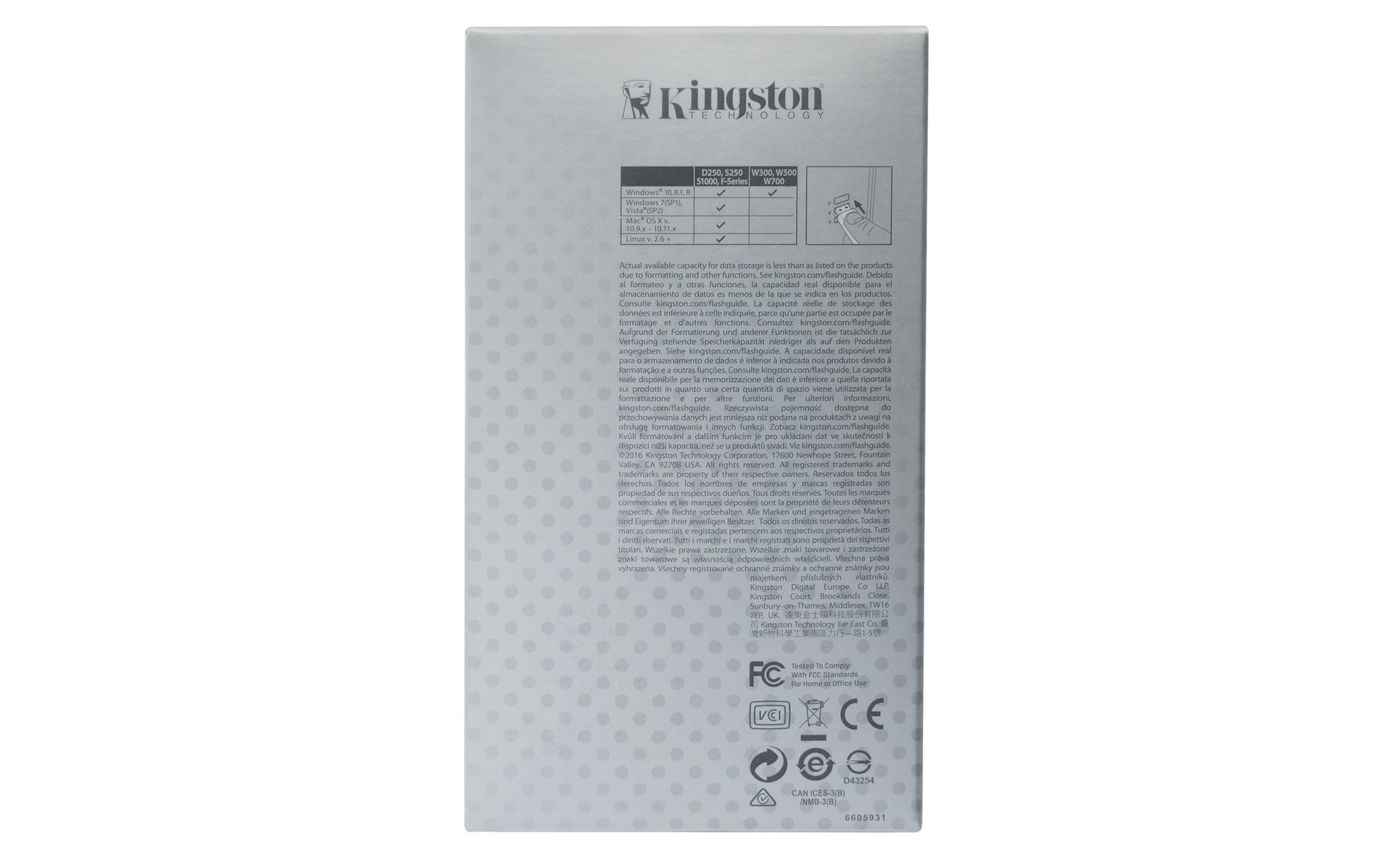 Kingston Technology Kingston IronKey D300 Basic USB-Stick – 128 GB, USB 3.0, Verschlüsselt / FIPS 140-2 L3
