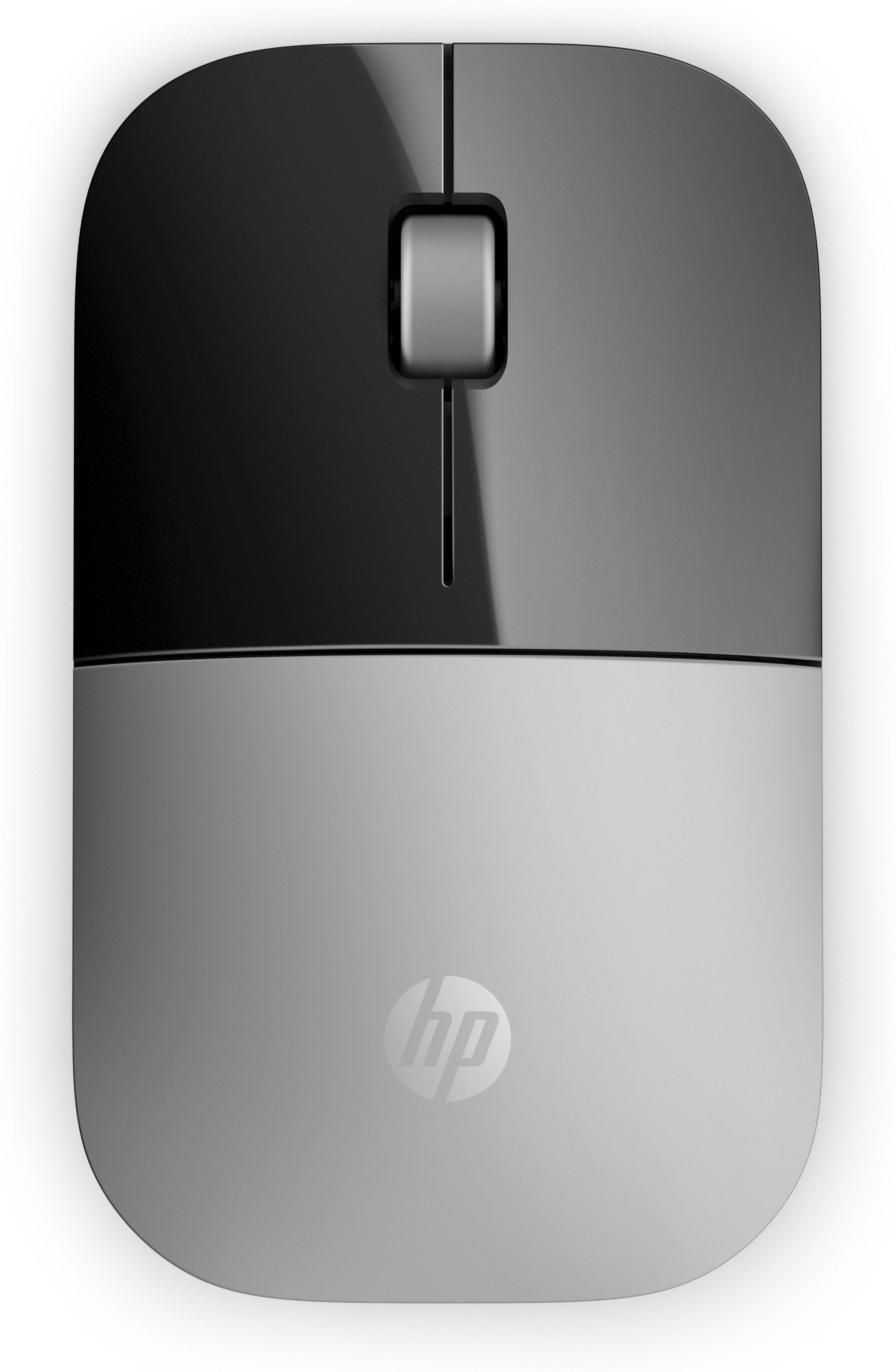HP Z3700 – Maus – Kabellos (2,4 GHz), 1200 DPI, beidhändig, Silber