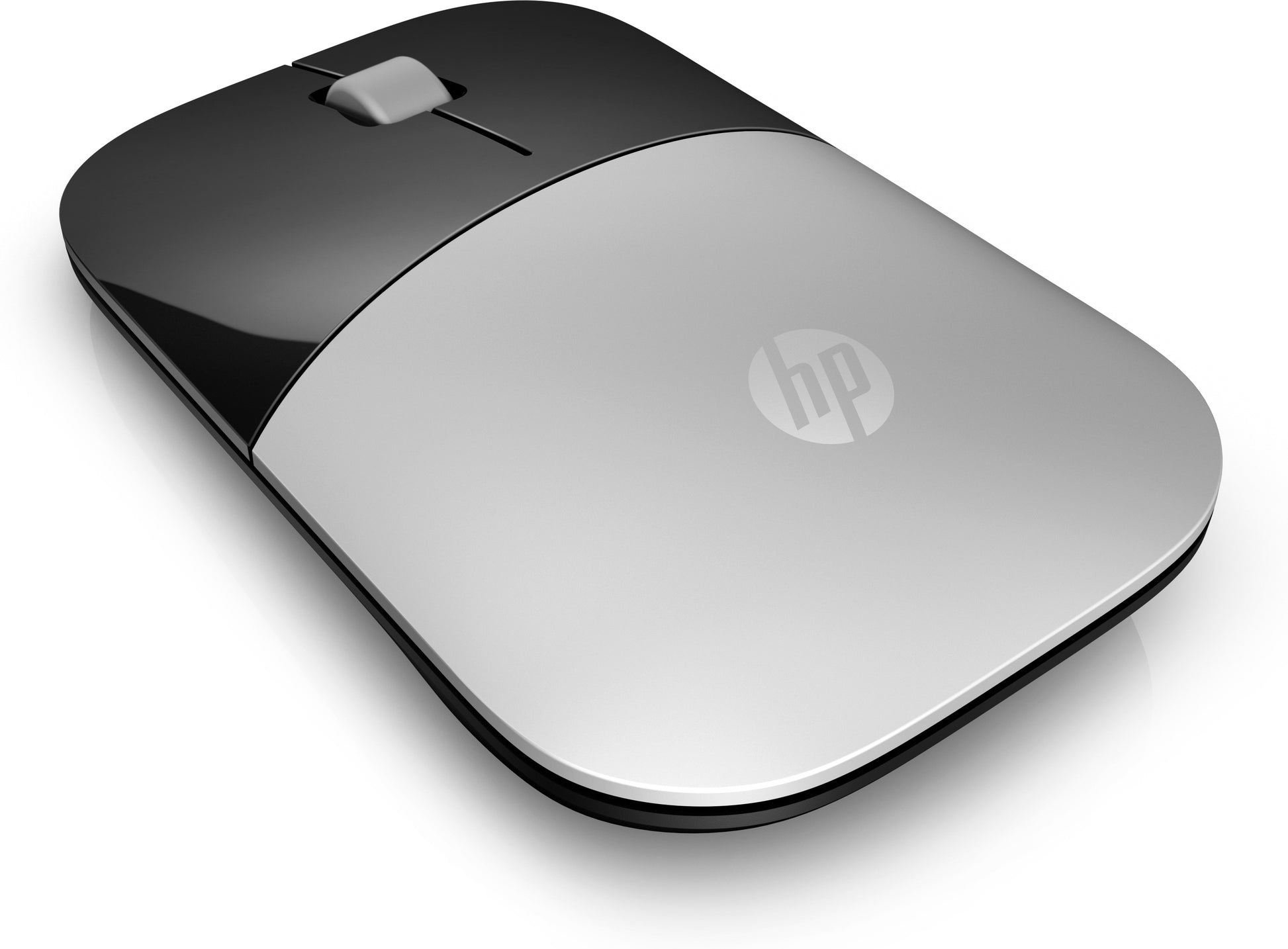 HP Z3700 – Maus – Kabellos (2,4 GHz), 1200 DPI, beidhändig, Silber